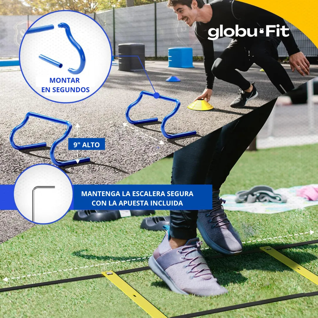 Kit De Entrenamiento Profesional Futbol Agilidad Cono Multi