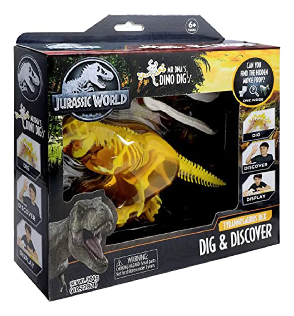 Juego De Excavación Arqueología Fósil Dinosaurio Para Niños